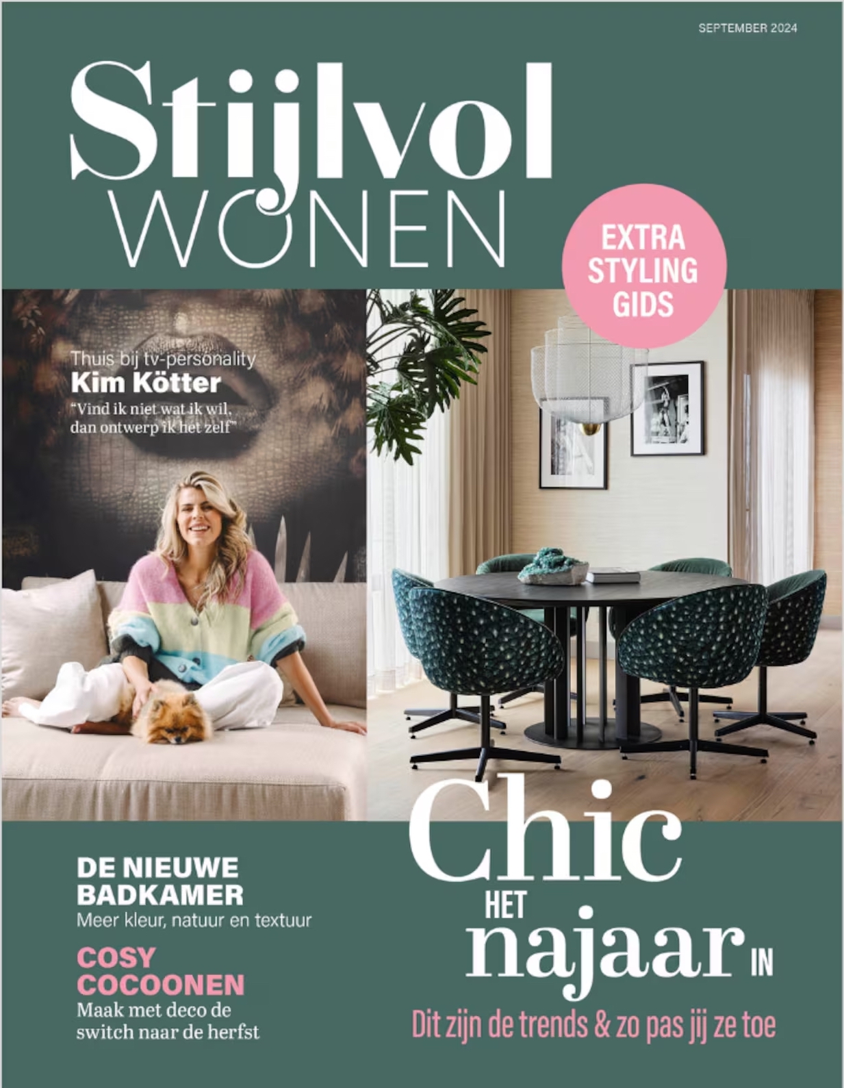 Magazine Stijlvol Wonen Appartement  op de Cover